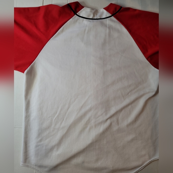 ANAHEIM Los Angeles ANGELS Baseball MAJESTIC Blank Sewn Logo MLB Men's 2XL XXL. - Picture 8 of 11